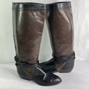 Enzo Angiolini 8N Hound style hunter boots